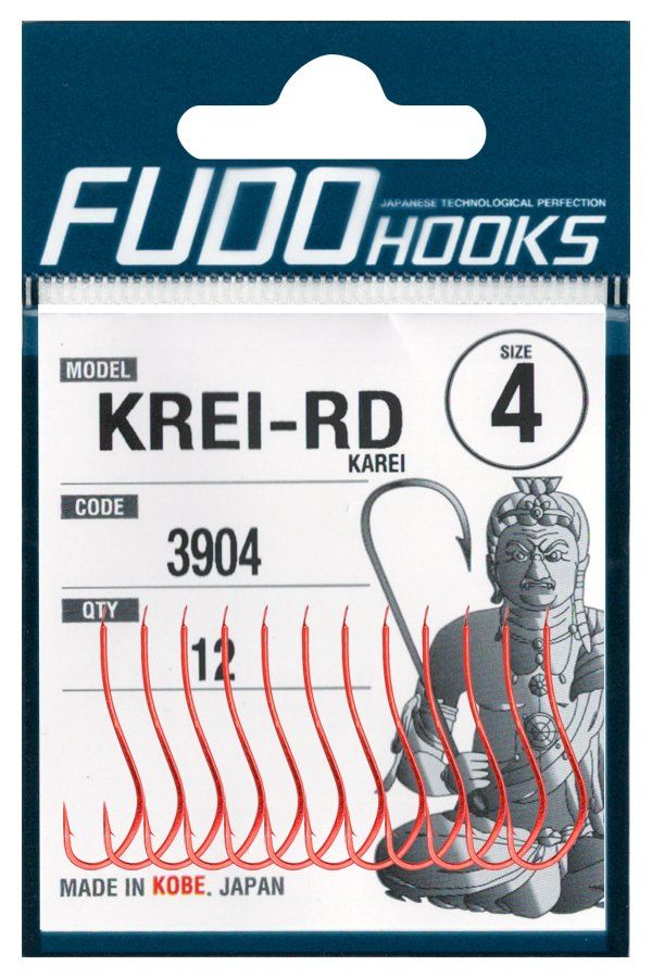 Fudo 3904 Karei 8 No. Kırmızı İğne 17'li Paket