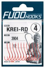 Fudo 3904 Karei 8 No. Kırmızı İğne 17'li Paket
