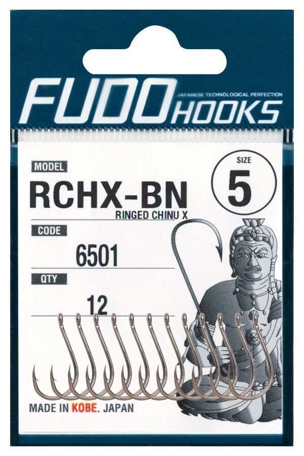 Fudo 6501 Ringed Chinu X 1,5 No. Black Nickel İğne 8'li Paket