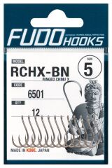Fudo 6501 Ringed Chinu X 1,5 No. Black Nickel İğne 8'li Paket