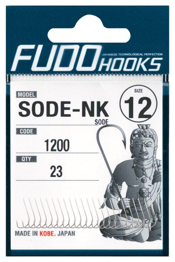 Fudo 1201 Sode 2 no. Black Nickel İğne 17 li Paket