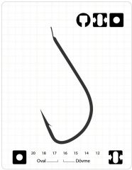 Fudo 1201 Sode 2 no. Black Nickel İğne 17 li Paket