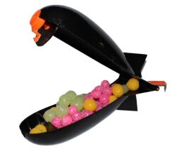 Powerex Orta Boy Siyah Oval Model Yemleme Roketi