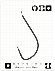 Fudo 1204 Sode 6 no. Kırmızı İğne 17 li Paket