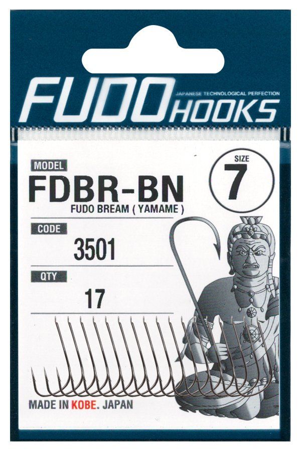 Fudo 3501 Bream Yamame 5 No. Black Nickel İğne 16'lı Paket
