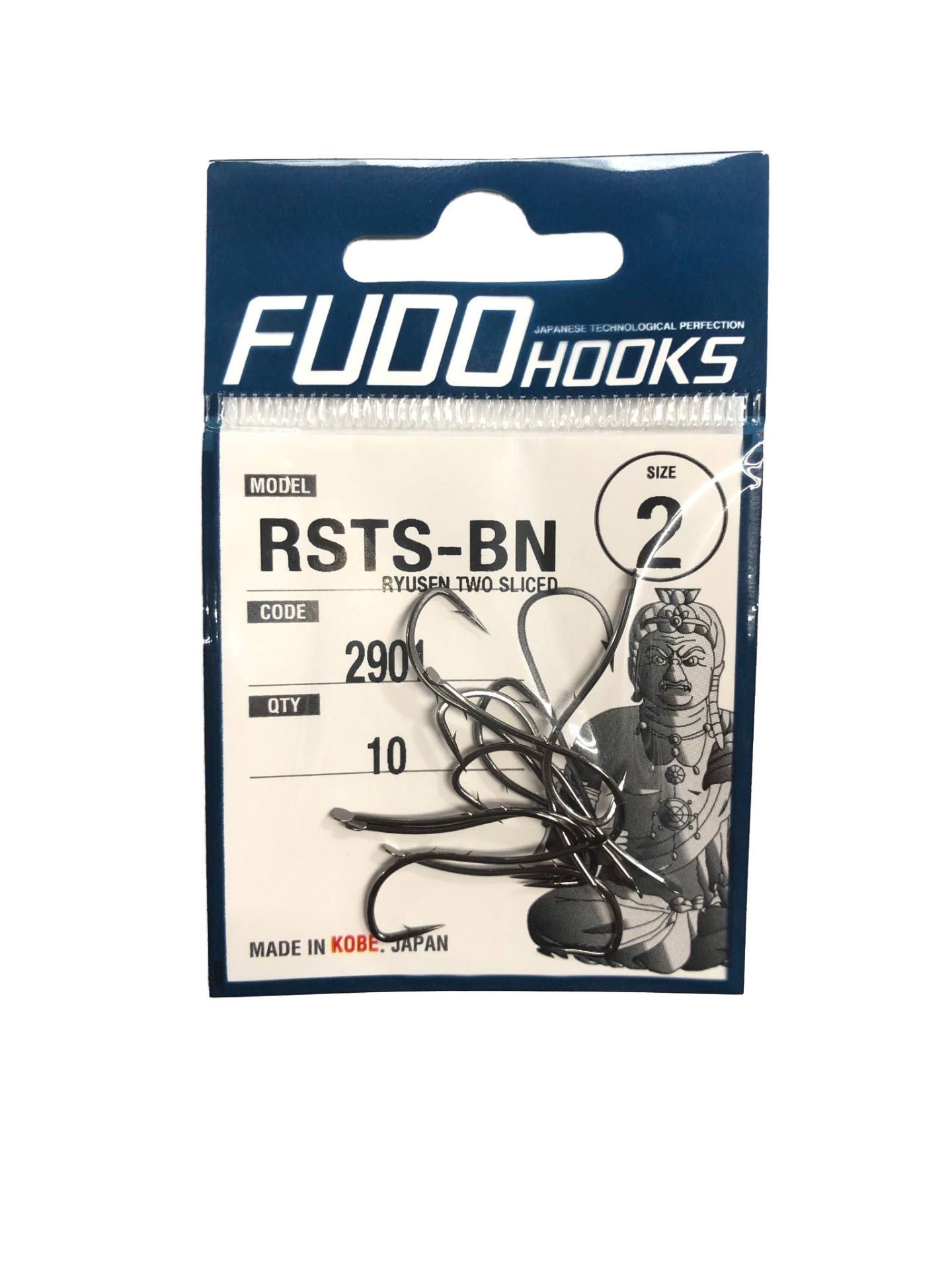 Fudo 2901 Ryusen Çift Tırnak 6 No. Black Nickel İğne 14'lü Paket
