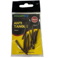 Powerex Dolaşma Önleyici (Anti Tangle) Kahverengi Elastik Hortum 36mm 10 Adet