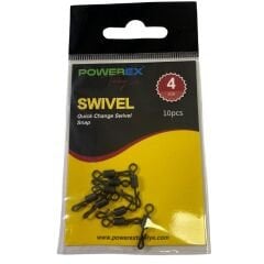 Powerex Quick Change Swivel Snap 4no. 10 Adet