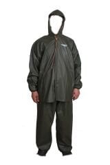 Powerex Pvc Alt Üst Takım Fermuarlı Balıkçı Yağmurluk