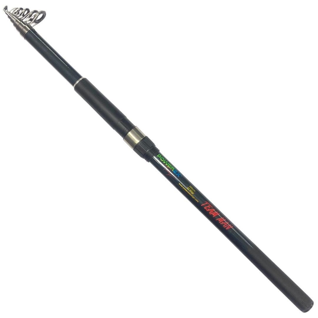 Powerex Team Man 3.60m. 40-80 gr. Atarlı Uzun Sap Teleskopik Olta Kamışı