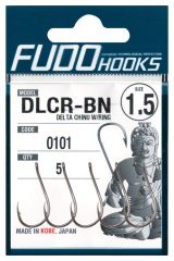 Fudo 0101 Delta Chinu W/Ring 4 no. Black Nikel İğne