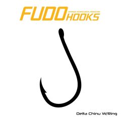 Fudo 0101 Delta Chinu W/Ring 4 no. Black Nikel İğne