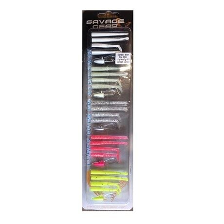SavageGear Lrf Mini Sandeel Kit 25 Adet Suni Yem