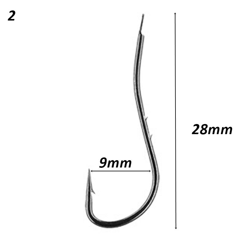 Powerex RYUSEN BH 2 no. Olta İğnesi Black Nickel 100lü