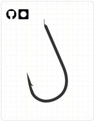 Fudo 1801 Chika 3 no. Black Nickel İğne