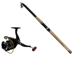 Powerex Sea Otter 3.90m. 150-200gr.Kamış - JM5000 Metal Kamış Makine Olta Seti