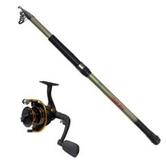 Team Man 270cm. 40-80gr. Kamış - JM3000 Metal Kamış Makine Olta Seti