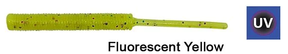 Kendo Fire Worm Lrf Silikonu 5cm 18 Adet Fluorescent Yellow