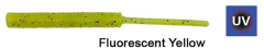 Kendo Fire Worm Lrf Silikonu 5cm 18 Adet Fluorescent Yellow