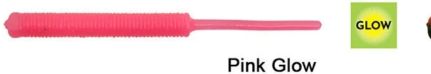 Kendo Fire Worm Lrf Silikonu 5cm 18 Adet Pink Glow