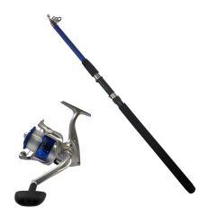 Powerex Sapphire 210m - Carrera 4000 Mavi Kamış Makine Olta Seti