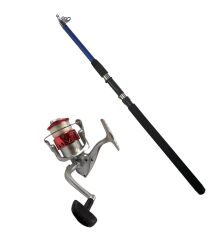 Powerex Sapphire 210m - Carrera 4000 Kırmızı Kamış Makine Olta Seti