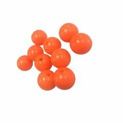 Powerex 14mm.Dar Delikli Turuncu Sazan Boncuğu C13