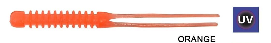 Kendo Killer Worm Lrf Silikonu 5,5cm 12 Adet Orange