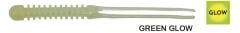 Kendo Killer Worm Lrf Silikonu 5,5cm 12 Adet Green Glow