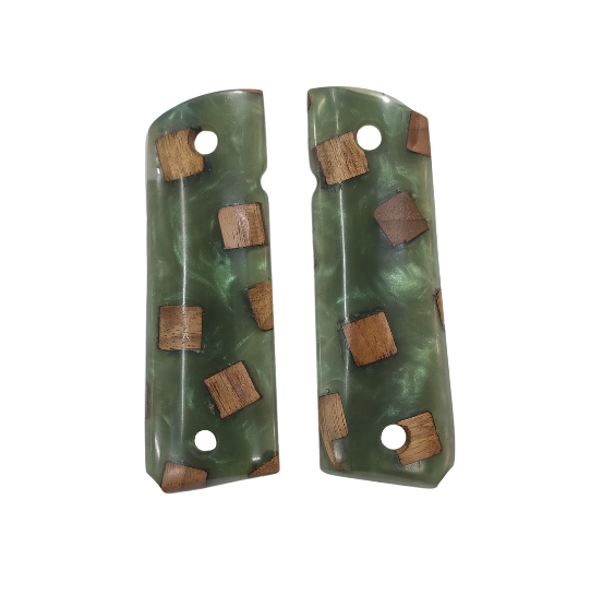 Colt 1911 Uyumlu Özel Tasarlanmış Sedef Kabze ex1