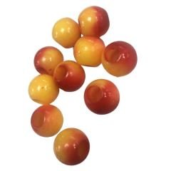 Powerex 10mm. Dar Delikli Sarı Kırmızı Sazan Boncuğu C20