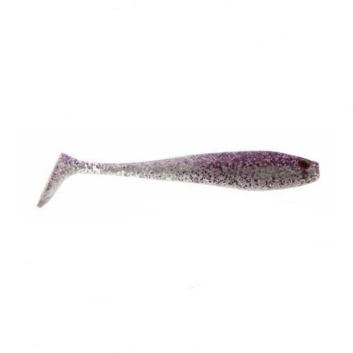 Fujin Duck Tail 9cm Purple Glitter Silikon Balık 3 lü Paket