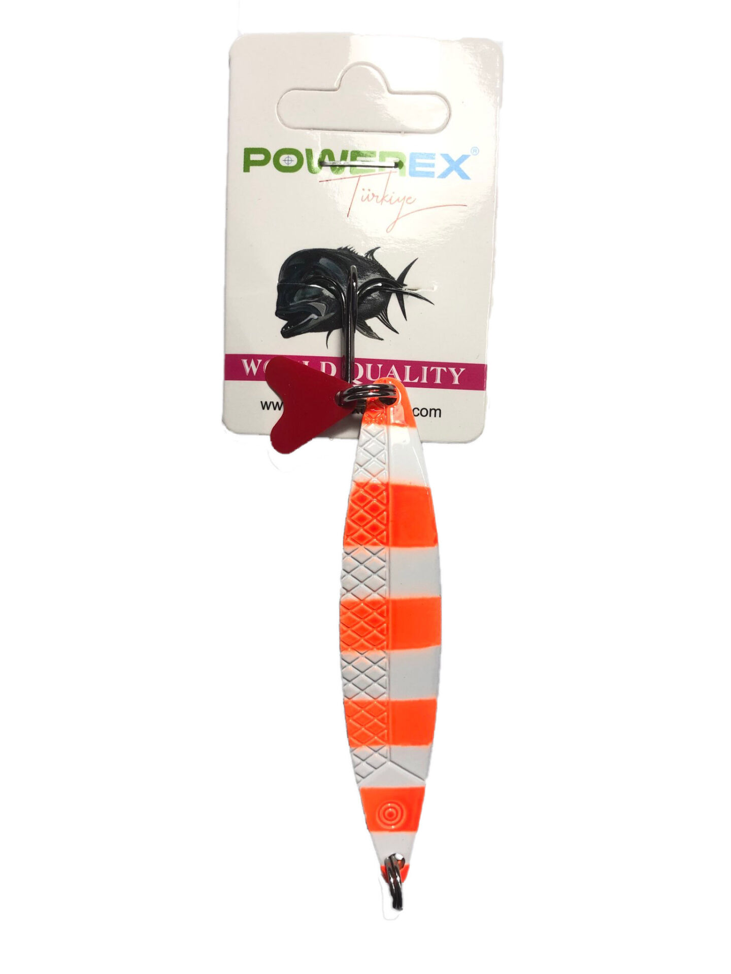 Powerex Striker Lüfer Palamut Turna Çinekop 26,5gr. 8,6cm. Mod.197 Metal Kaşık Sahte Yem