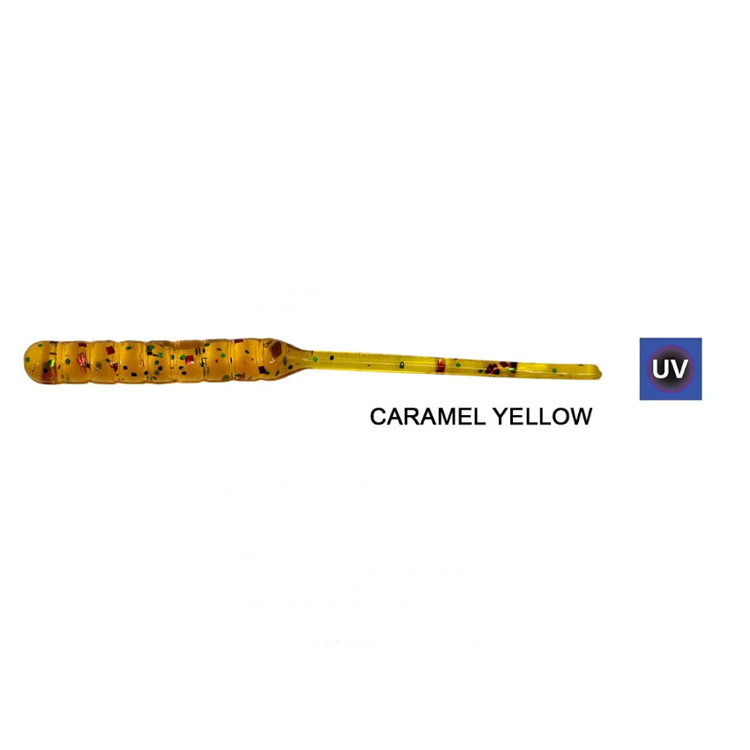 Kendo Arrow Worm Lrf Silikonu 5,5cm 12 Adet Caramel Yellow