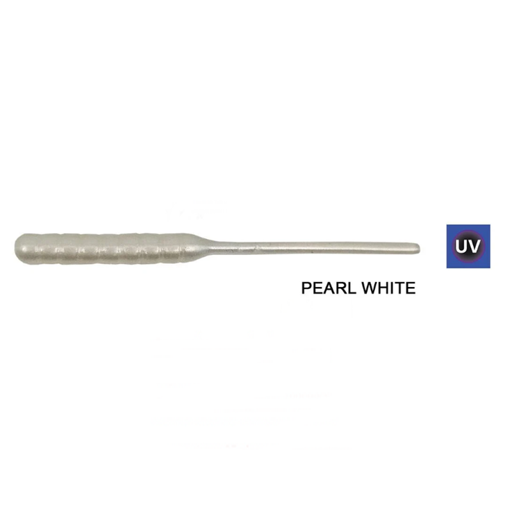 Kendo Arrow Worm Lrf Silikonu 5,5cm 12 Adet Pearl White