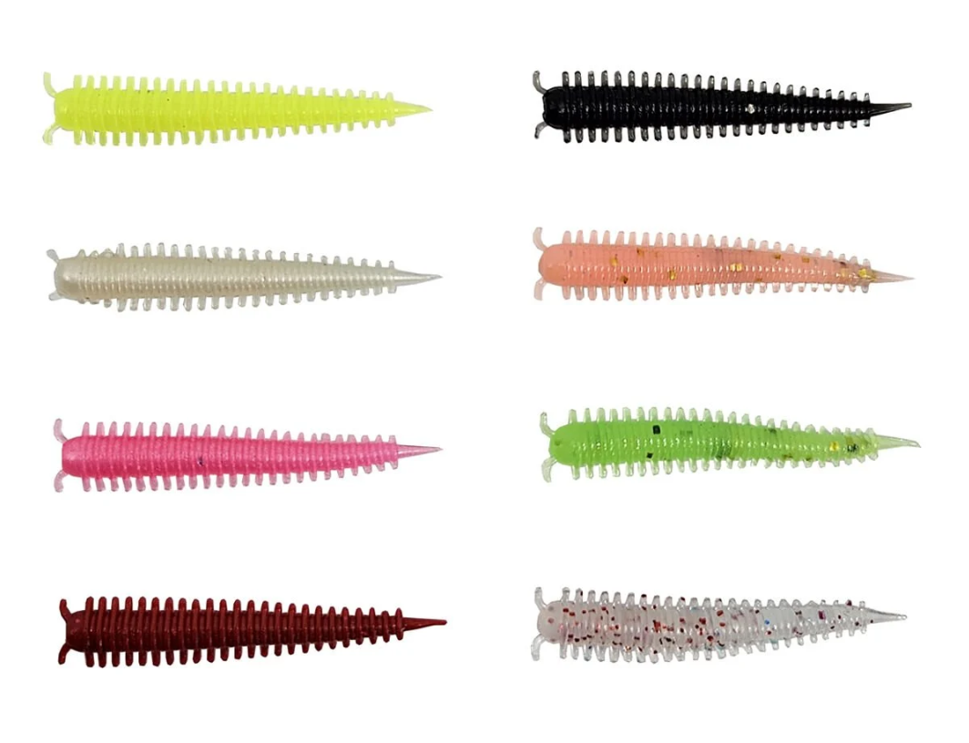 Kendo Zombie Worm Lrf Silikonu 4cm 8 Adet Mix Color