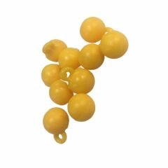 Powerex 8mm. Kulplu Sarı Sazan Boncuğu C22