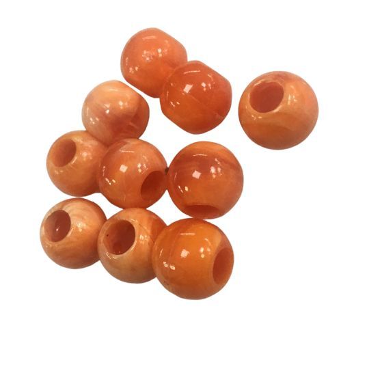 Powerex 10mm. Geniş Delikli Yüzen Dalgalı Sazan Boncuğu C23