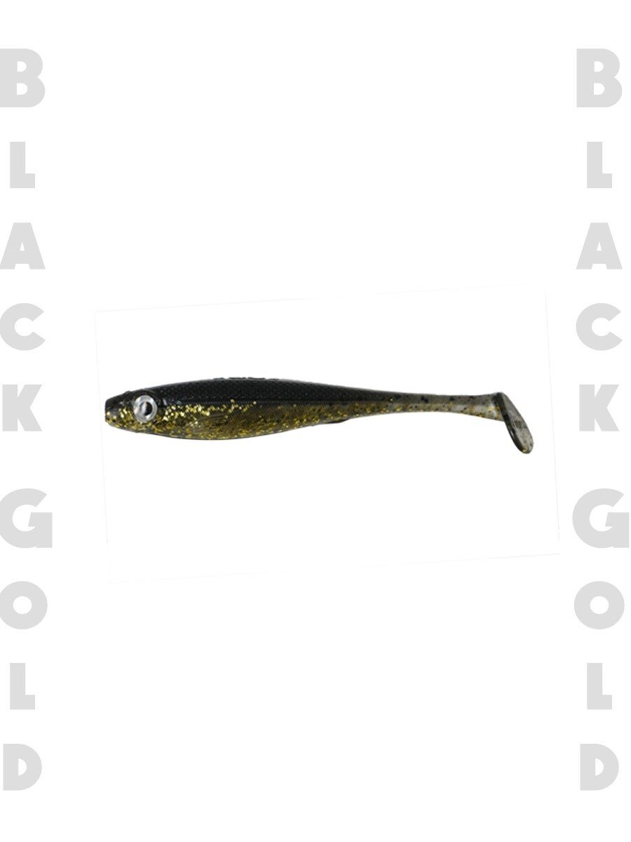 Fujin Shady Black Gold 10cm 7gr Silikon Balık 3 lü Paket