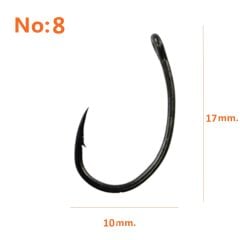 Powerex G-Carp Super 8 no. 10lu Sazan İğnesi