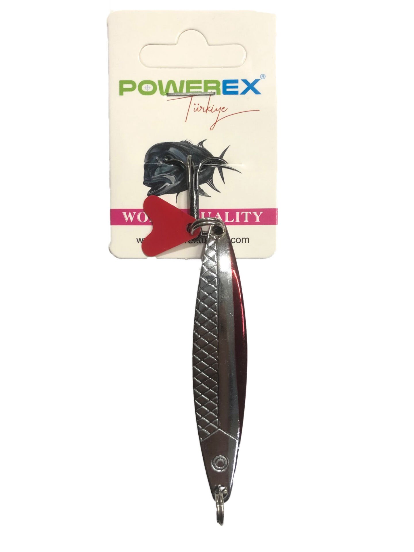 Powerex Striker X Lüfer Palamut Turna Çinekop 16gr. 7,5cm. Mod.177 Metal Kaşık Sahte Yem