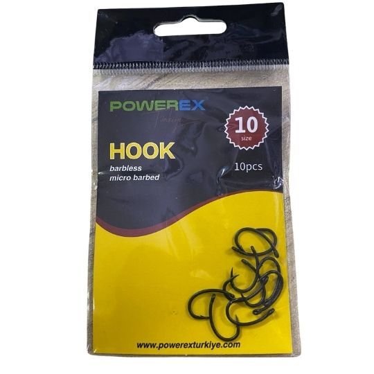 Powerex G-Carp Super 10 no. 10lu Sazan İğnesi