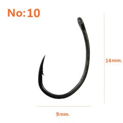 Powerex G-Carp Super 10 no. 10lu Sazan İğnesi