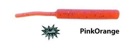 Fujin Baby Worm 5,2cm Floating Pink Orange LRF Silikonu