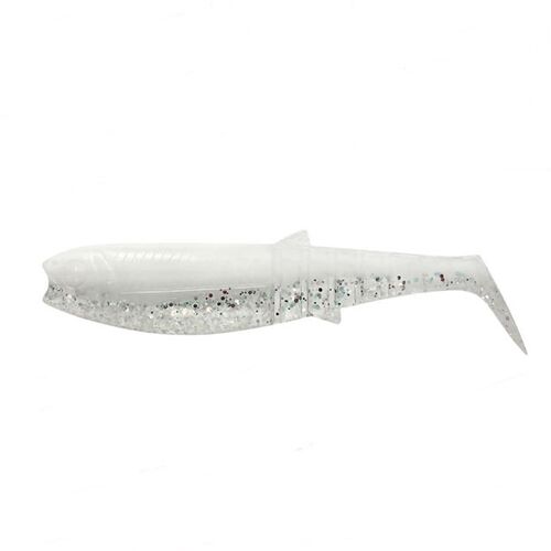 Savage Gear Cannibal Shad 10cm 9gr White Flash