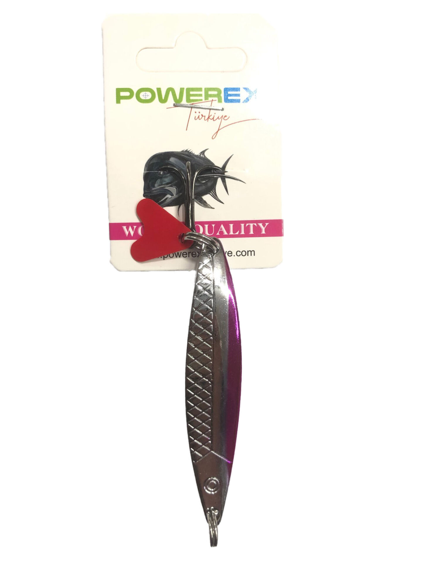 Powerex Striker X Lüfer Palamut Turna Çinekop 16gr. 7,5cm. Mod.180 Metal Kaşık Sahte Yem