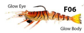 Fujin Shrimper 75mm 8.5gr F06 Silikon Karides