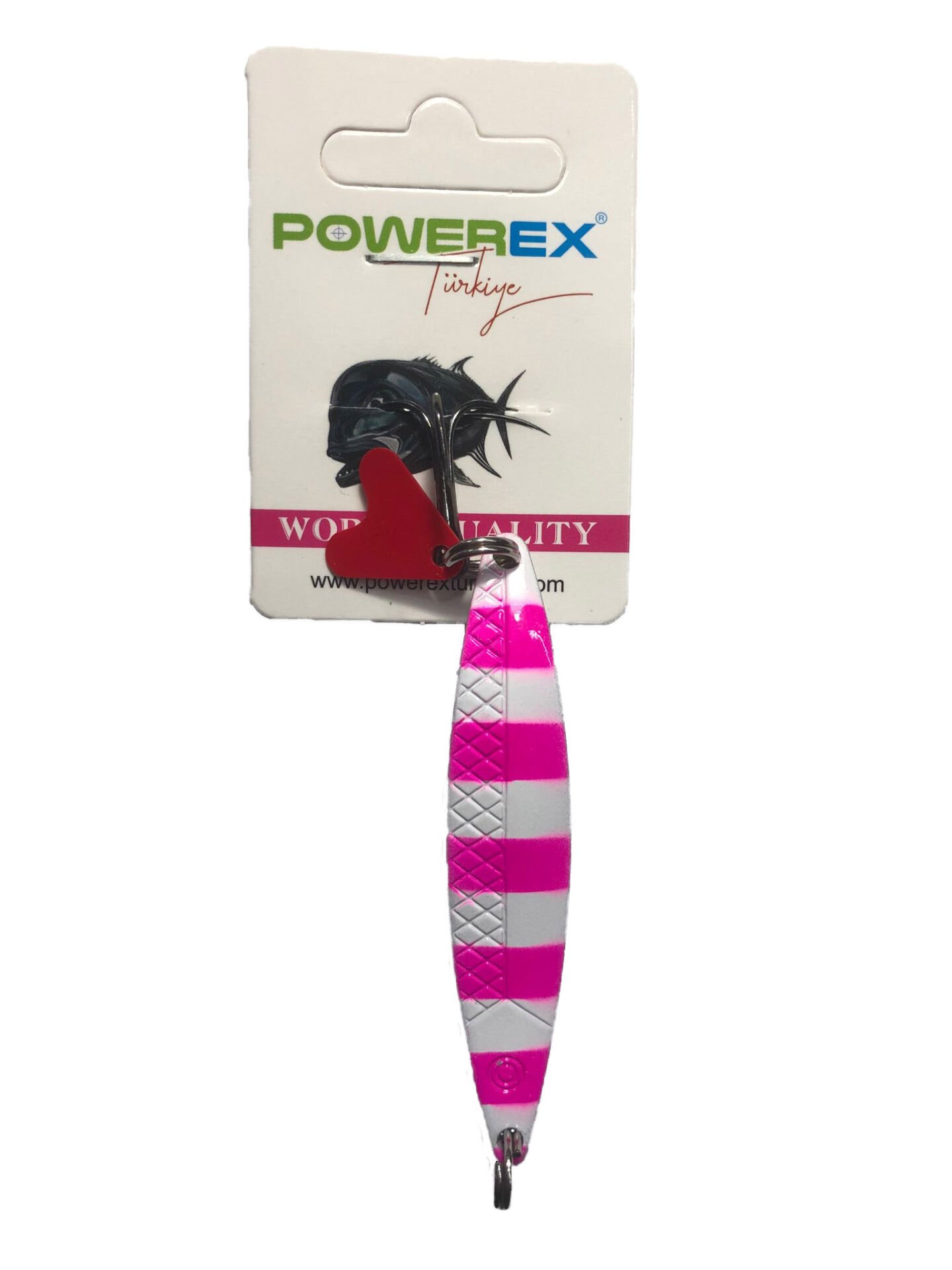 Powerex Striker X Lüfer Palamut Turna Çinekop 16gr. 7,5cm. Mod.183 Metal Kaşık Sahte Yem