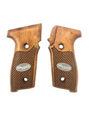 Sig Sauer P229 Uyumlu Özel Seri Lazer Kesim Metal Sig Sauer Yazılı Ahşap Kabze Mod3