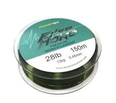 Powerex Pulse Yeşil 150m. 0,45mm. 13kg. Carbon Monofilament Misina